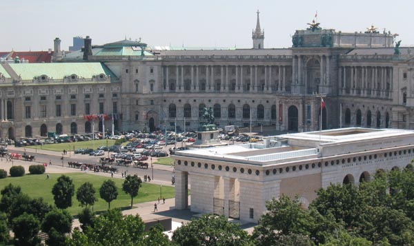 Neue Hofburg und Burgtor